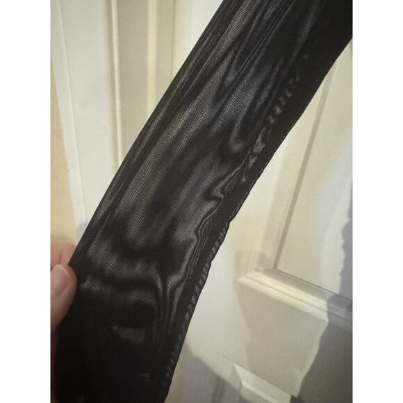 Windsor NWT Off Shoulder Long Sleeve Mini Dress Black Small - Picture 6 of 8